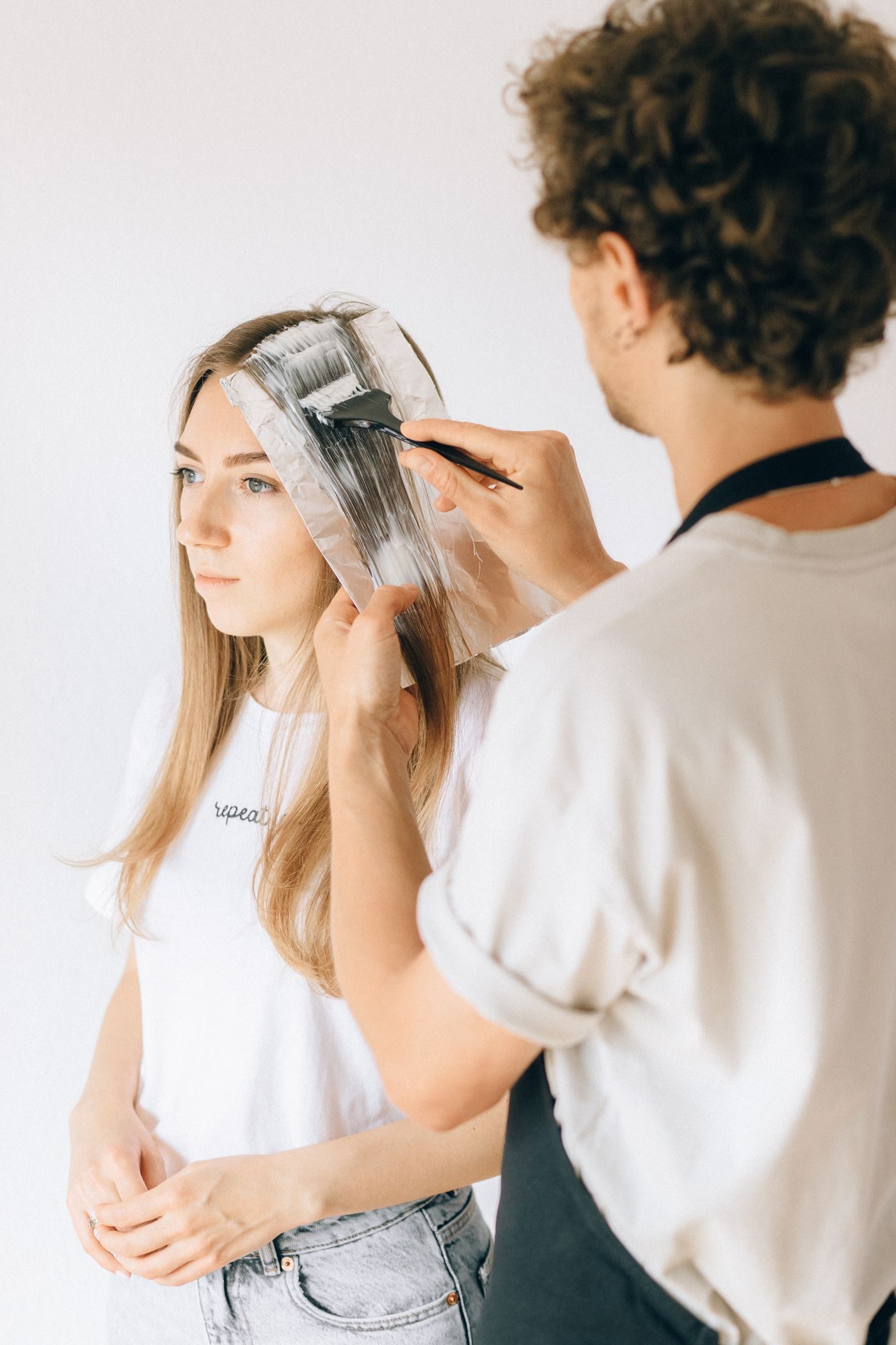 Colour consultation before the appointment begins